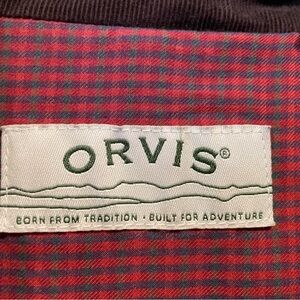 Orvis Red and Blue Checkered Shirt